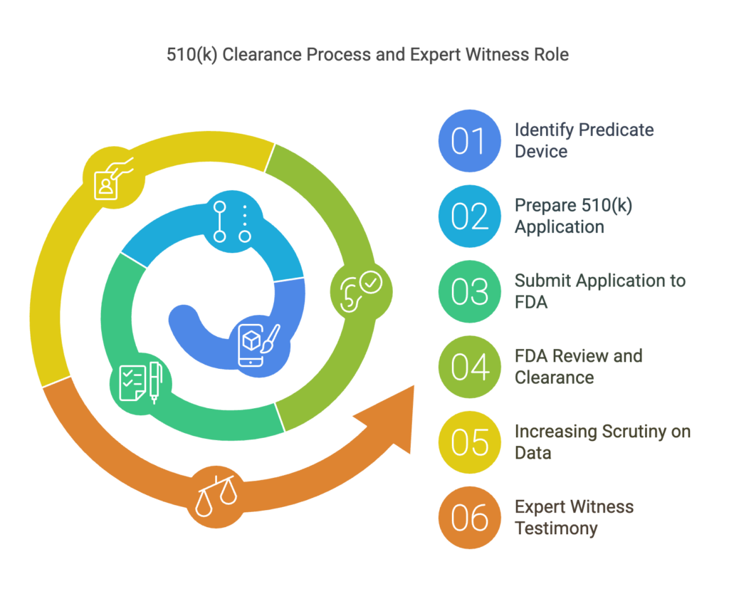 As medical technology evolves, the FDA's scrutiny of 510(k) applications has intensified, making expert witness testimony critical in navigating disputes over compliance, device failures, and regulatory challenges. This article explores the 510(k) submission process, key challenges, and the role of expert witnesses in litigation.