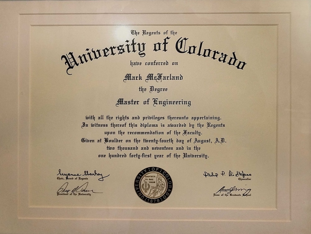 Master of Engineering 2007