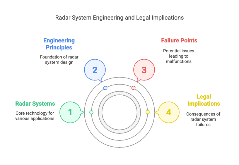 Radar systems are fundamental to modern electronics, playing vital roles in automotive safety, aviation, military applications, and even everyday consumer products. Their function, however, is complex, integrating advanced physics, RF engineering, software algorithms, and precision hardware design. When radar systems fail—whether due to interference, design flaws, or component malfunctions—the consequences can be significant, sometimes triggering litigation or product recalls.

This article explores the engineering principles behind radar systems and their implications in legal contexts, highlighting how Discovery Engineering brings clarity to these technical issues. We’ll walk through the building blocks of radar technology, discuss common points of failure, and examine how expert witness services can be crucial in radar-related investigations.