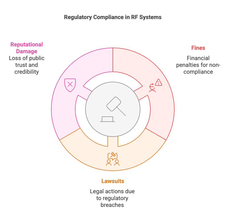 Regulatory Considerations and Industry Standards
Radio Frequency systems operate under strict regulatory frameworks. In the United States, the Federal Communications Commission (FCC) manages spectrum allocation, defining which frequencies can be used for specific applications. Internationally, bodies like the International Telecommunication Union (ITU) coordinate frequency use across borders to prevent interference.
Compliance with these regulations is not optional. When RF systems fail to meet regulatory standards, the consequences can include fines, lawsuits, and reputational damage.
Discovery Engineering ensures that all RF failure investigations consider regulatory compliance as part of the analysis. Understanding the interplay between engineering standards and legal requirements strengthens the case for or against claims of negligence or product defect.