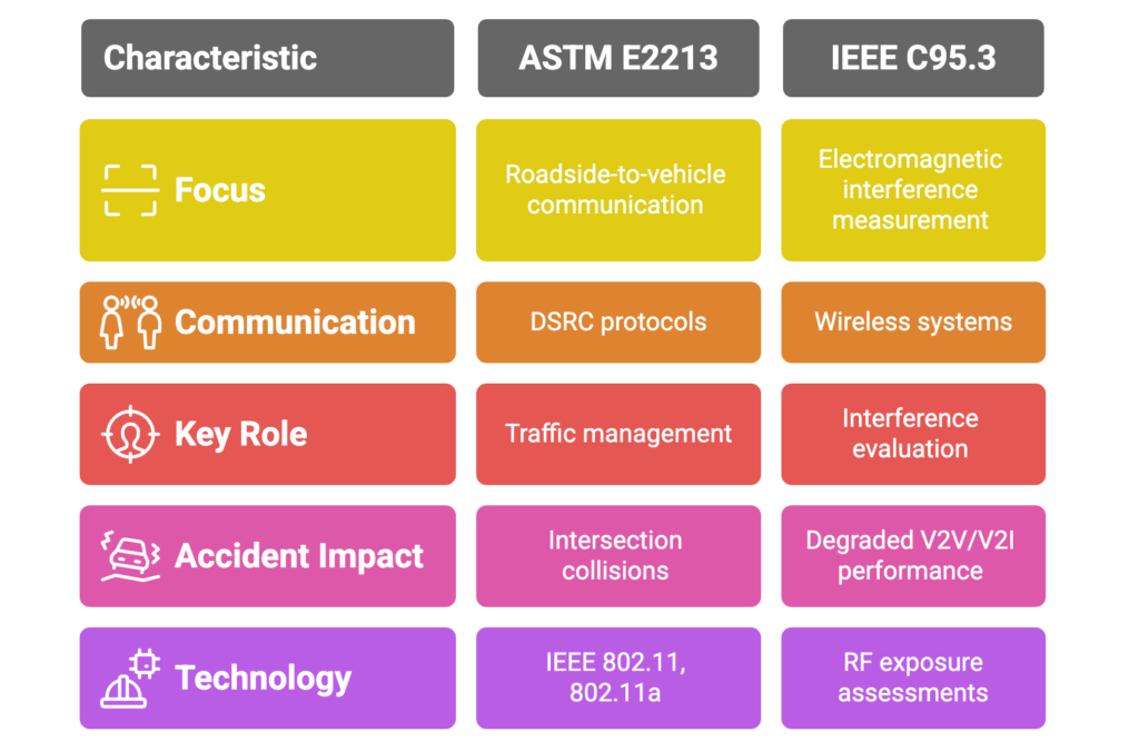 Misinterpreted signals or dropped messages may not leave physical evidence, but their effects can be traced through RF exposure assessments and timing reconstructions that align with IEEE C95.3 guidance.