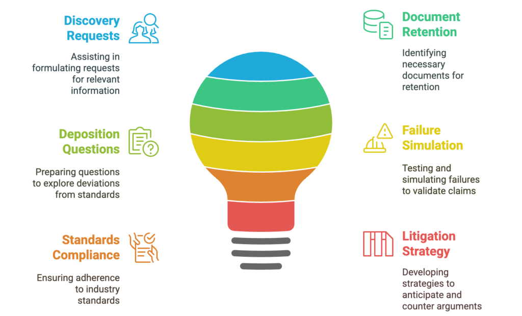 Electrical engineer expert witnesses can help anticipate opposing arguments, assess the strength of technical documentation, and provide credible narratives that withstand the rigors of litigation.