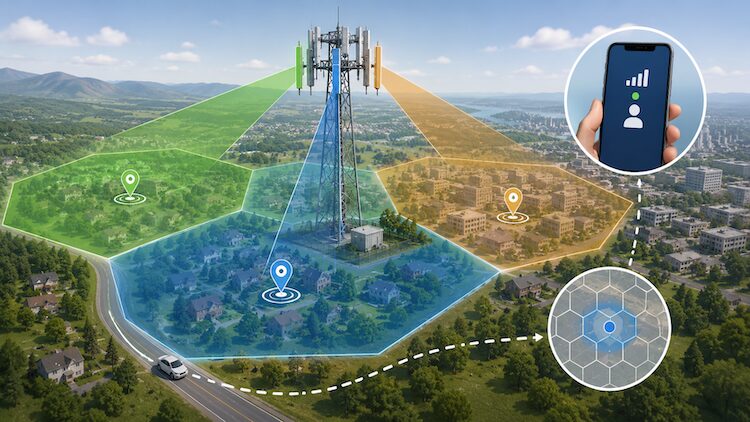 Sectorized cellular network coverage