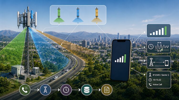Signal tracking during mobile service