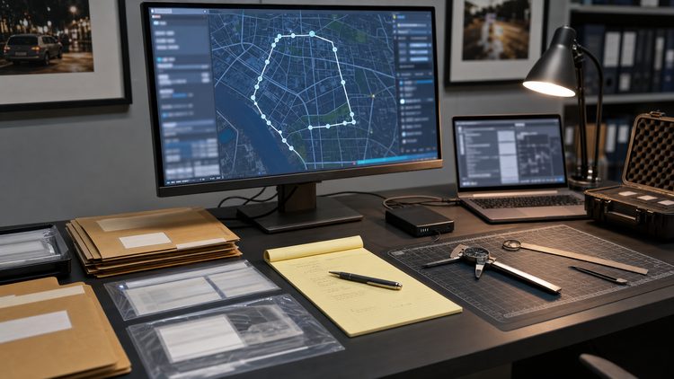 Forensic GPS animation workstation
