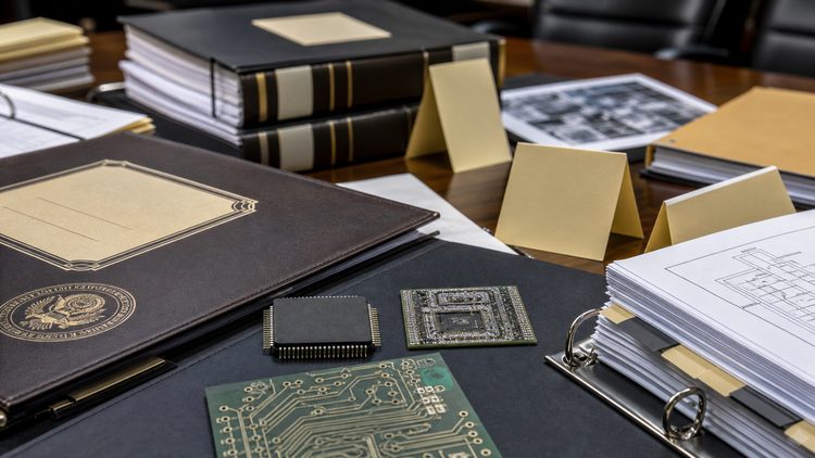 RF litigation source records